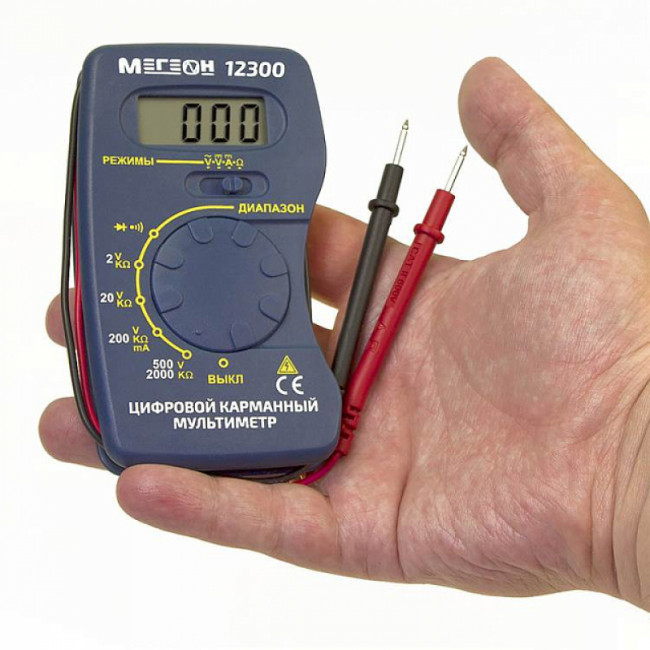 Мультиметр цифровой МЕГЕОН 12300