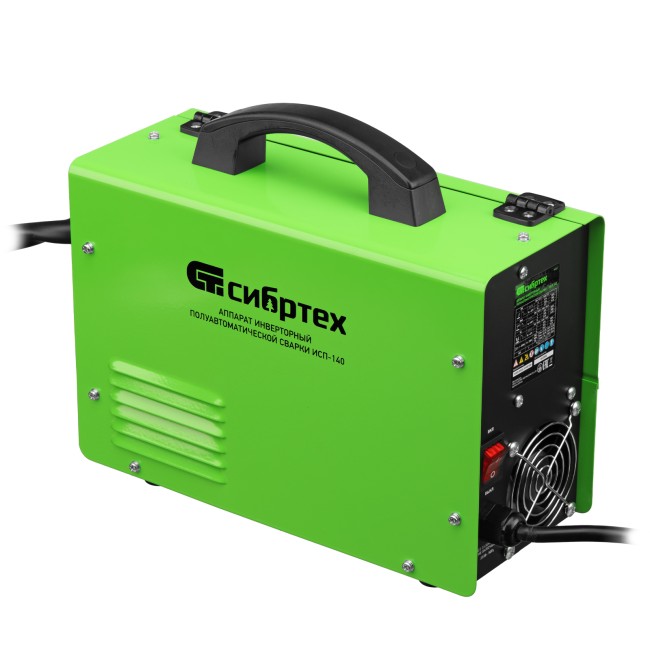 Аппарат инверторный полуавтоматической сварки ИСП-140 Сибртех