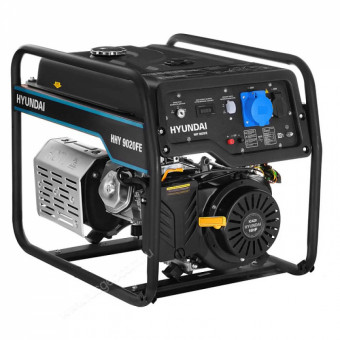 Бензиновый генератор Hyundai HHY 9020FE + транспортировочный комплект HOME Serie 5020-9020