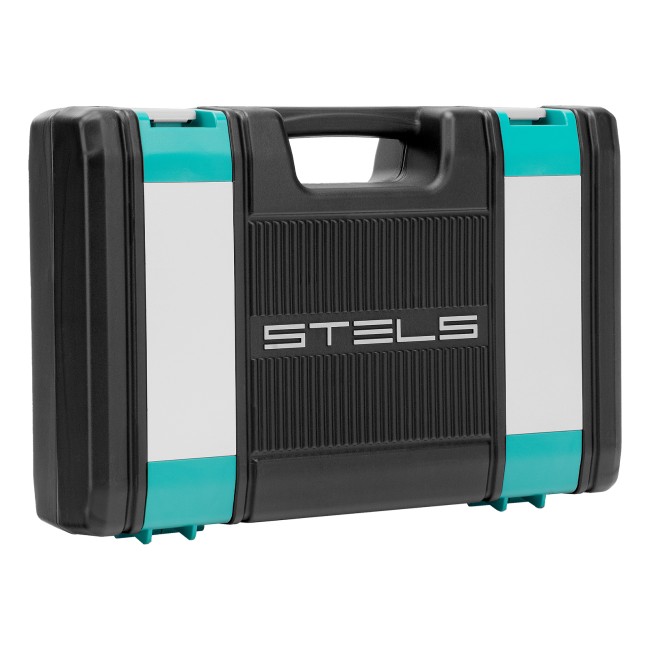 Набор инструментов, 1/2", 1/4", CrV 76 предметов Stels