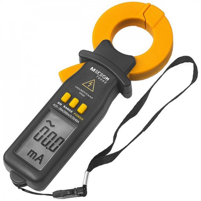 Компактные цифровые токоизмерительные клещи МЕГЕОН 70060