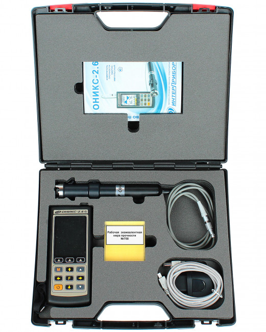 Измеритель прочности бетона ОНИКС-2.6 версия 2 без встроенного пирометра