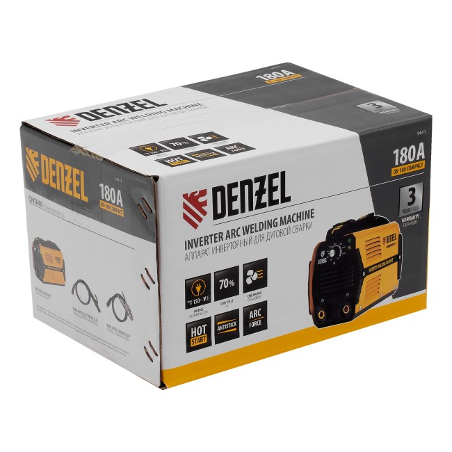 Аппарат дуговой сварки DS-180 Compact Denzel