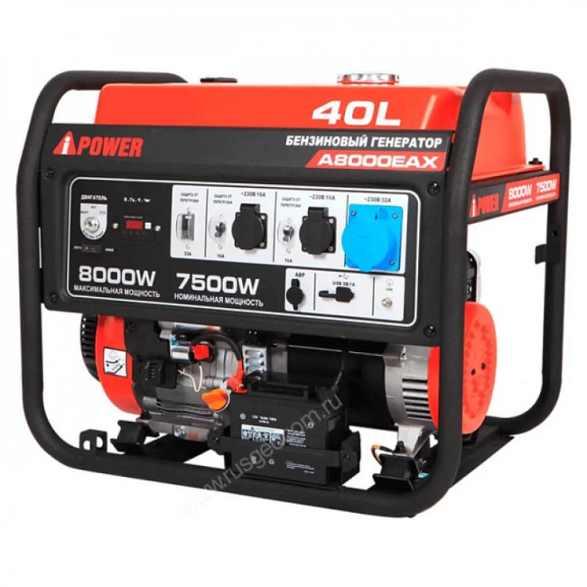 Бензиновый генератор A-iPower A8000EAX