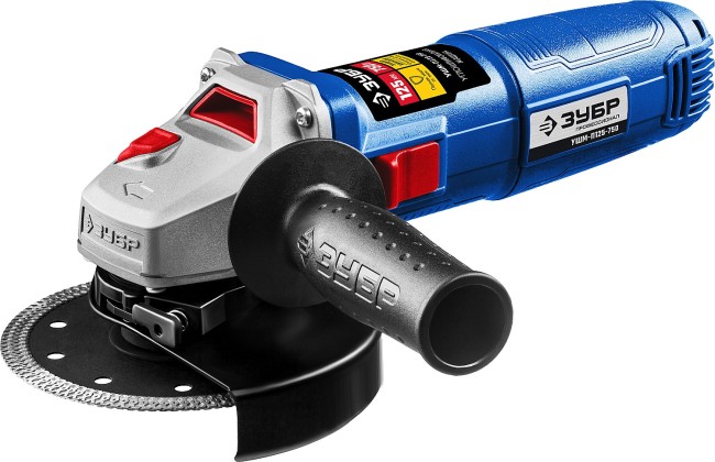 Болгарка УШМ-П125-750 ЗУБР