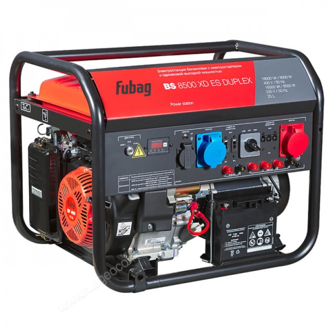 Бензиновый генератор FUBAG BS 8500 XD ES DUPLEX Бензиновый генератор FUBAG BS 8500 XD ES DUPLEX