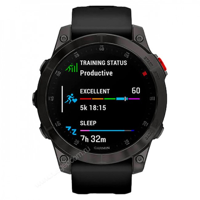 Часы Garmin Epix (Gen 2) Sapphire титановый черный DLC