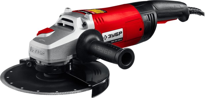 Угловая шлифмашина УШМ-230-2405 П ЗУБР