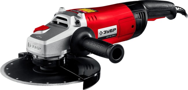 Угловая шлифмашина УШМ-230-2605 П ЗУБР
