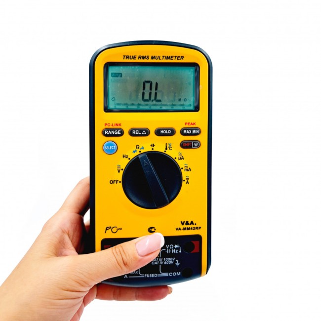 Мультиметр цифровой с повышенной защитой VA-ММ42RP