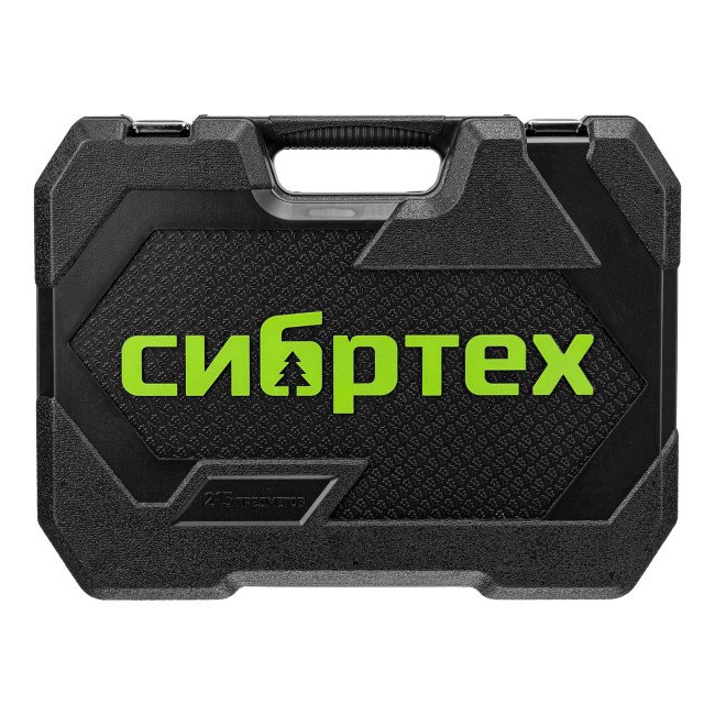 Набор инструментов 1/2", 3/8", 1/4" 215 предметов Сибртех