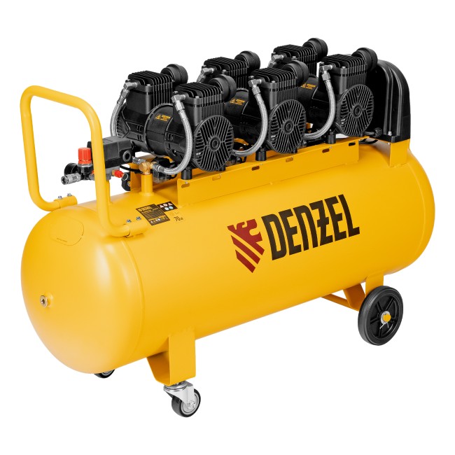 Компрессор безмасляный малошумный DLP-4500/150 Denzel