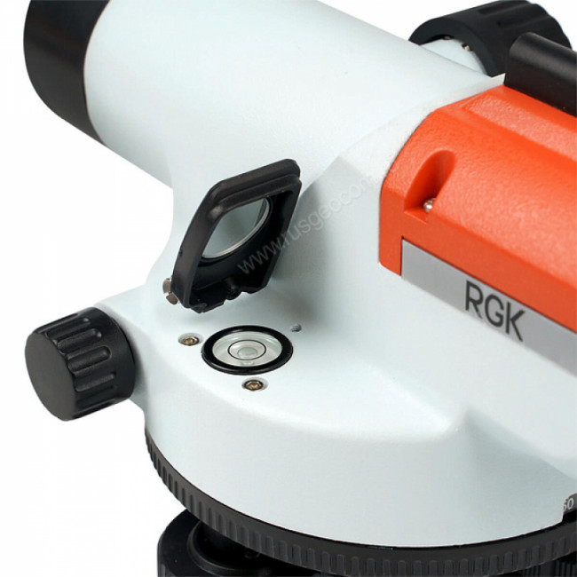 Комплект оптический нивелир RGK C-24 с поверкой + штатив S6-N + рейка RGK TS-7