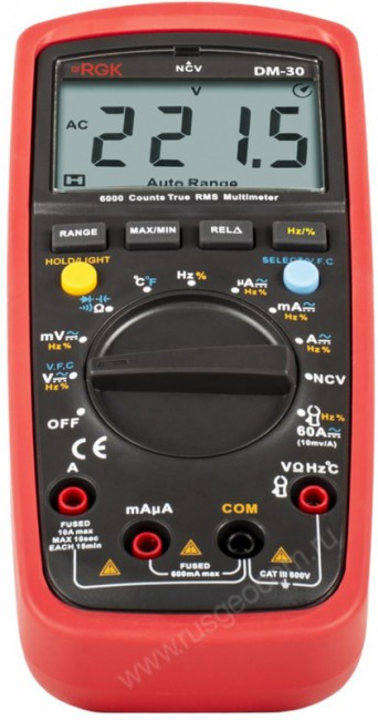 Мультиметр RGK DM-30