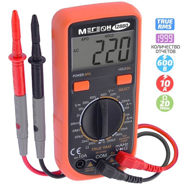 Мультиметр МЕГЕОН 12880