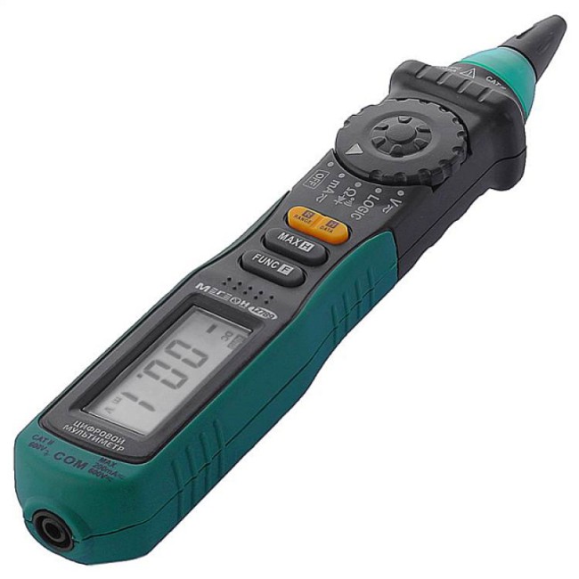 Мультиметр цифровой тип "ручка" МЕГЕОН 12789