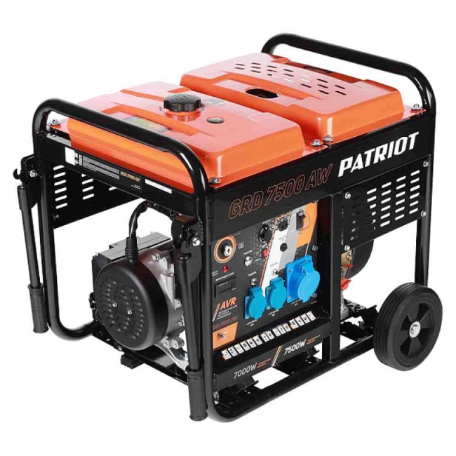 Дизельный генератор Patriot GRD 7500AW