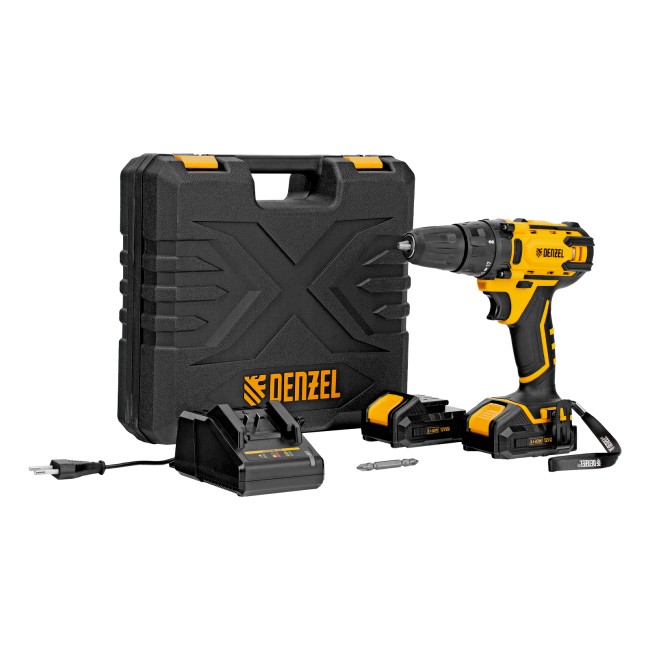 Дрель-шуруповерт аккумуляторная CDL-12-02BM Denzel