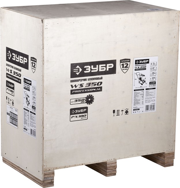 Бензиновый швонарезчик (резчик швов) ЗШБ-350 ЗУБР