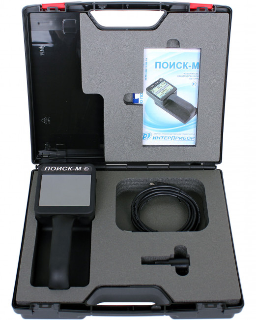 Измеритель толщины защитного слоя бетона ПОИСК-М