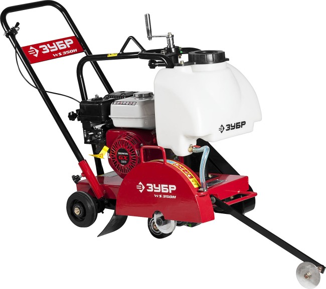 Бензиновый швонарезчик (резчик швов) ЗШБ-350 Х ЗУБР Профессионал