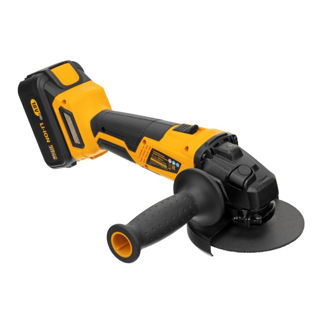 Машина углошлифовальная аккумуляторная BLG-IB-18-125-4 Denzel