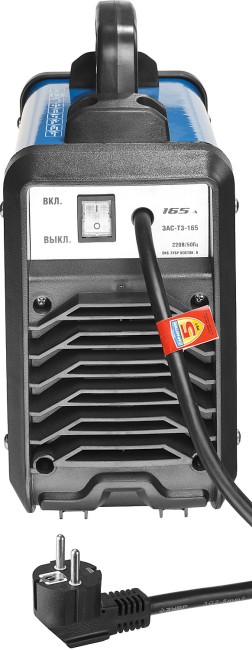 Сварочный аппарат инверторный ЗАС-Т3-165 ЗУБР ММА Сварочный аппарат инверторный ЗАС-Т3-165 ЗУБР ММА
