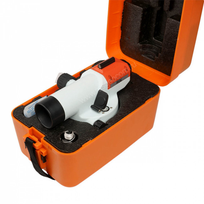 Комплект оптический нивелир RGK C-24 с поверкой + штатив S6-N + рейка AMO S5