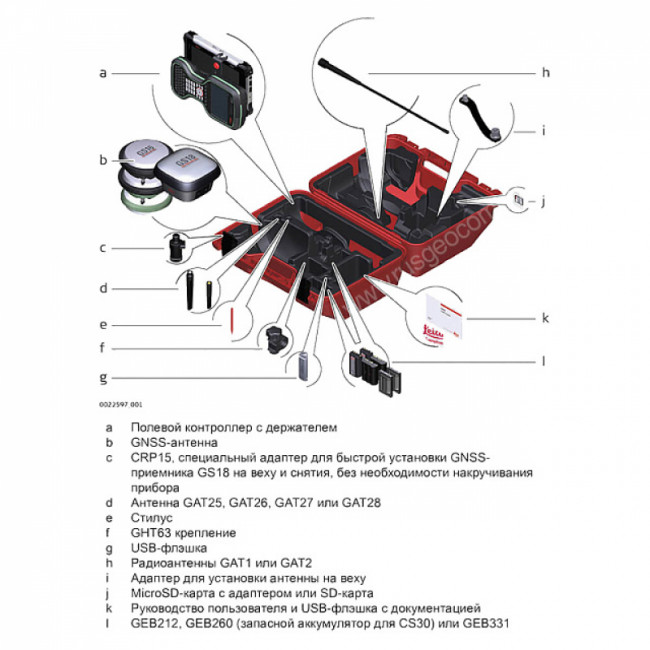 Комплект GNSS-приемника RTK база Leica GS18T GSM
