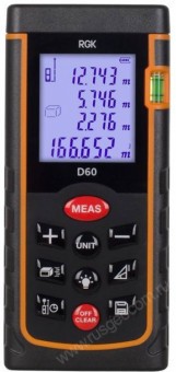 Лазерный дальномер RGK D60