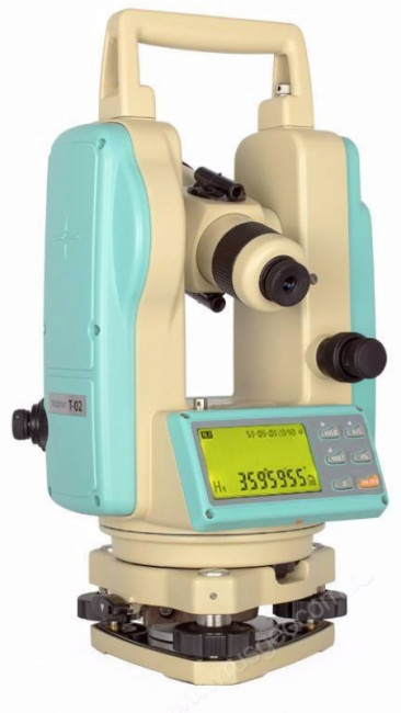 Электронный теодолит RGK T-20 ( оптический отвес)