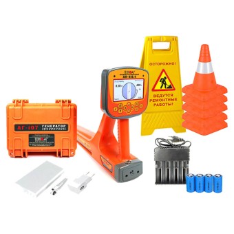 Трассоискатель с цветным экраном ТЕХНО-АС Атлет 4.107Д.