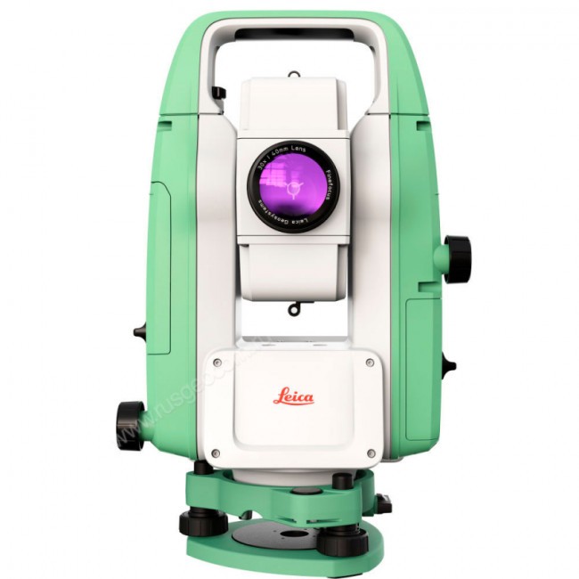 Комплект 4 в 1: тахеометр Leica TS03 R500 (5") со штативом, отражателем и вехой