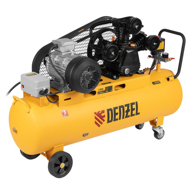 Компрессор воздушный ременной BCW3000-T/100 Denzel