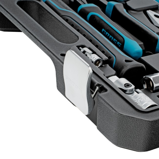 Набор инструментов 1/4", 1/2" CrV 76 предметов Gross