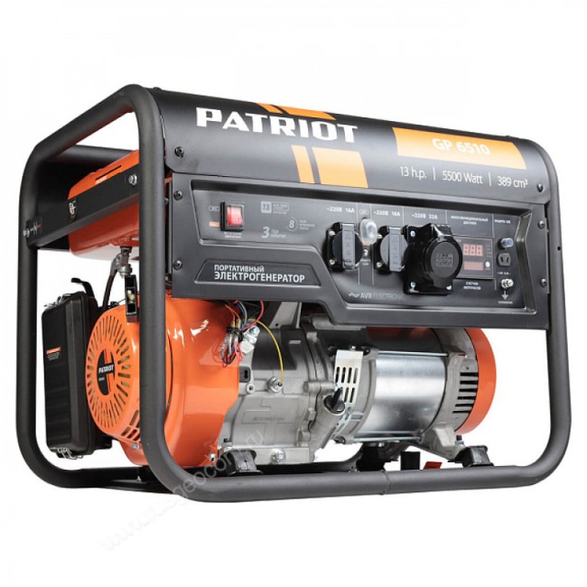 Бензиновый генератор Patriot GP 6510