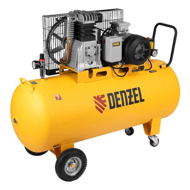 Компрессор воздушный ременной BCI3000-T/200 Denzel