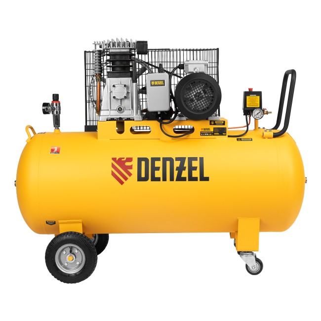 Компрессор воздушный ременной BCI3000-T/200 Denzel