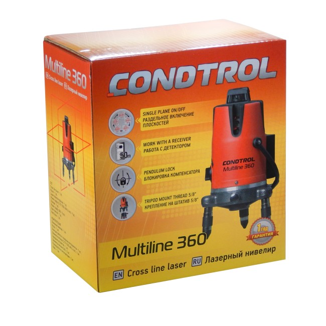 Лазерный нивелир CONDTROL Multiline 360