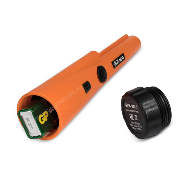 Комплект: Металлоискатель RGK MD-20 + пинпоинтер RGK MD-5