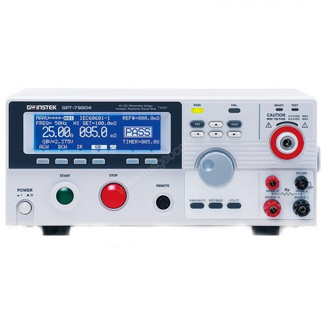 Измеритель параметров безопасности электрооборудования GW Instek GPT-79801 Измеритель параметров безопасности электрооборудования GW Instek GPT-79801