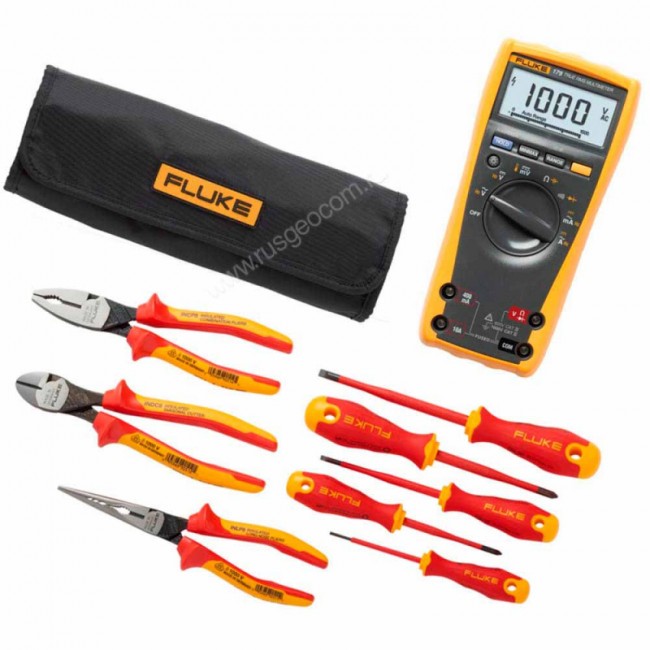 Комплект Fluke IB179K-EGFID - мультиметр Fluke 179 с набором инструментов
