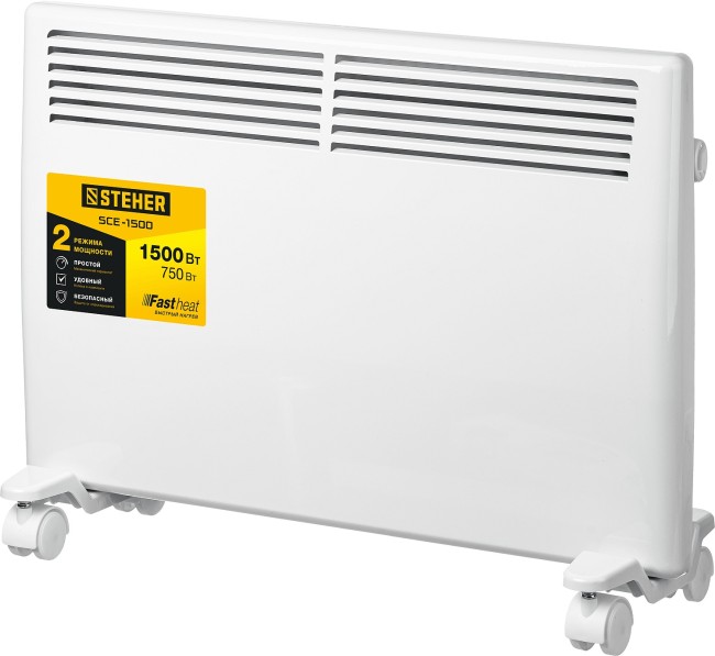 Электрический конвектор SCE-1500 STEHER 1.5 кВт
