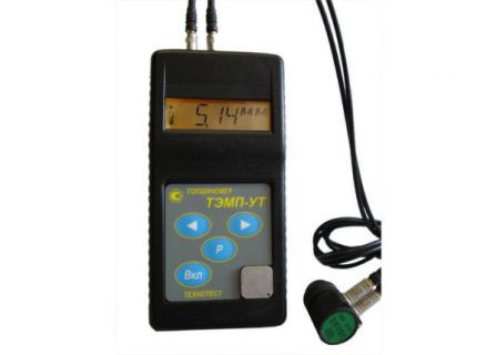 Ультразвуковой толщиномер ТЭМП-УТ1 (метал.корп.)
