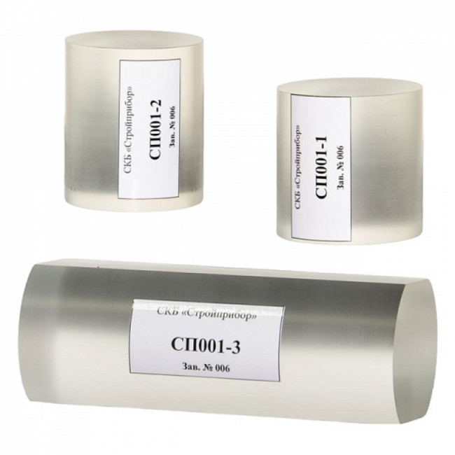 Комплект образцов толщины и скорости распространения ультразвуковых волн СП001