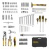 Набор инструментов 1/2", 1/4" 122 предмета Denzel