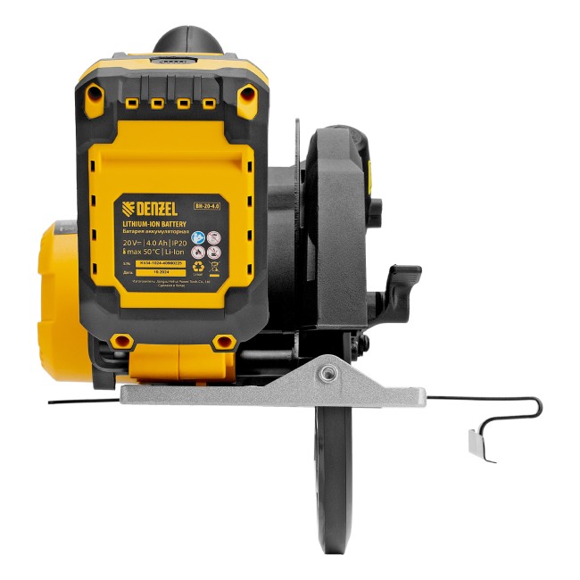 Пила циркулярная аккумуляторная CCSH-BL-20-185 Denzel