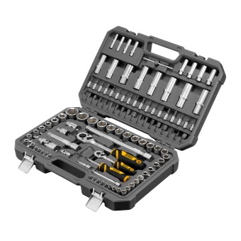 Набор инструментов 1/2", 1/4" 109 предметов Denzel