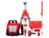 Комплект: ротационный нивелир RGK SP-610 + штатив RGK SH-170, рейка RGK LR-2