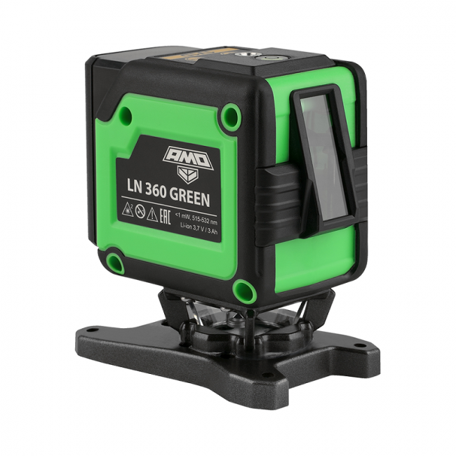 Лазерный уровень AMO LN 360 Green с зеленым лучом
